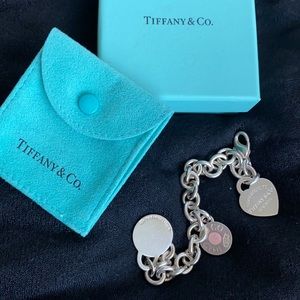 Tiffany & Co. Toggle Bracelet + Charms